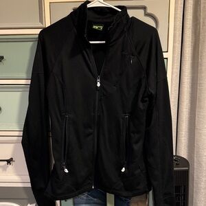 Köppen Women’s Black Full-Zip Jacket Medium